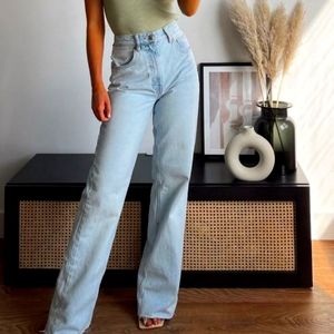 ZARA Wide leg jeans